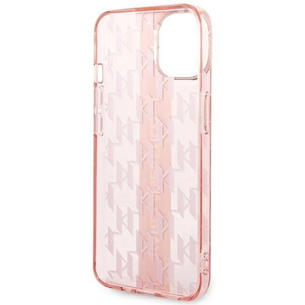 Karl Lagerfeld KLHCP14MHKLSPCP iPhone 14 Plus 6.7 "hardcase pink / pink Mono Vertical Stripe_6