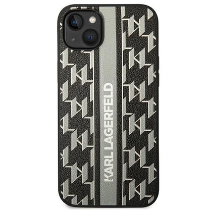 Karl Lagerfeld KLHCP14MPGKLSKG iPhone 14 Plus 6.7 "hardcase gray / gray Monogram Stripe_2