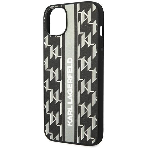 Karl Lagerfeld KLHCP14MPGKLSKG iPhone 14 Plus 6.7 "hardcase gray / gray Monogram Stripe_5