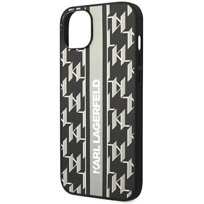 Karl Lagerfeld KLHCP14MPGKLSKG iPhone 14 Plus 6.7 "hardcase gray / gray Monogram Stripe_5