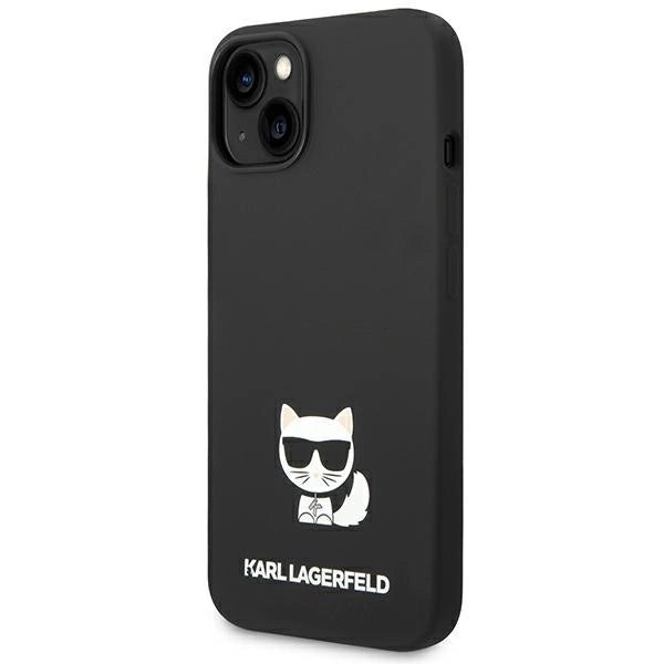 Karl Lagerfeld KLHCP14MSLCTBK iPhone 14 Plus 6.7 "hardcase black / black Silicone Choupette Body_1