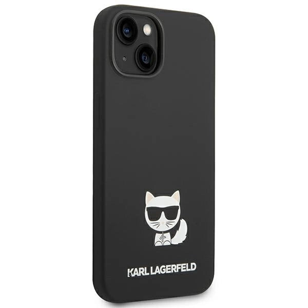 Karl Lagerfeld KLHCP14MSLCTBK iPhone 14 Plus 6.7 "hardcase black / black Silicone Choupette Body_3