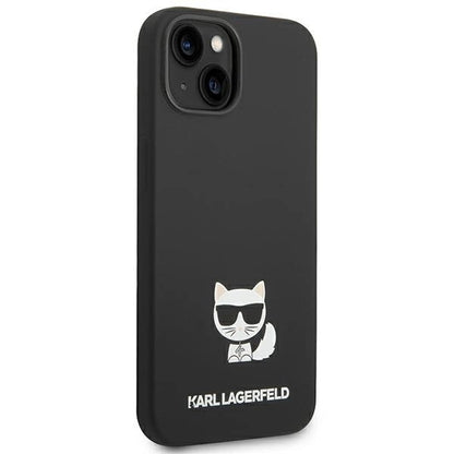 Karl Lagerfeld KLHCP14MSLCTBK iPhone 14 Plus 6.7 "hardcase black / black Silicone Choupette Body_3
