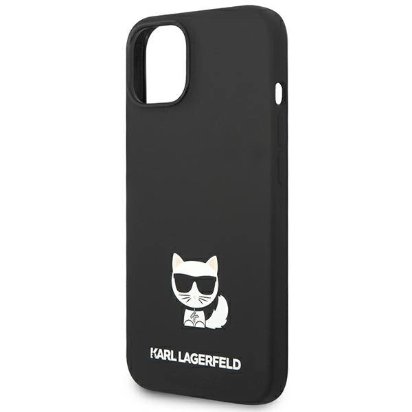 Karl Lagerfeld KLHCP14MSLCTBK iPhone 14 Plus 6.7 "hardcase black / black Silicone Choupette Body_5