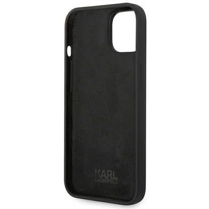Karl Lagerfeld KLHCP14MSLCTBK iPhone 14 Plus 6.7 "hardcase black / black Silicone Choupette Body_6