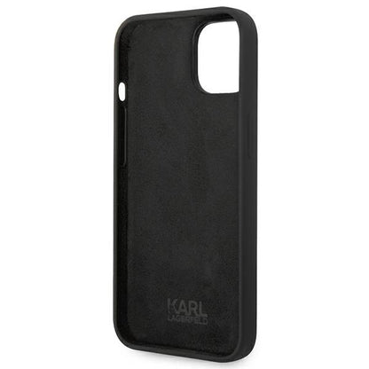 Karl Lagerfeld KLHCP14MSLKHBK iPhone 14 Plus 6.7 "hardcase black / black Silicone Karl`s Head_6