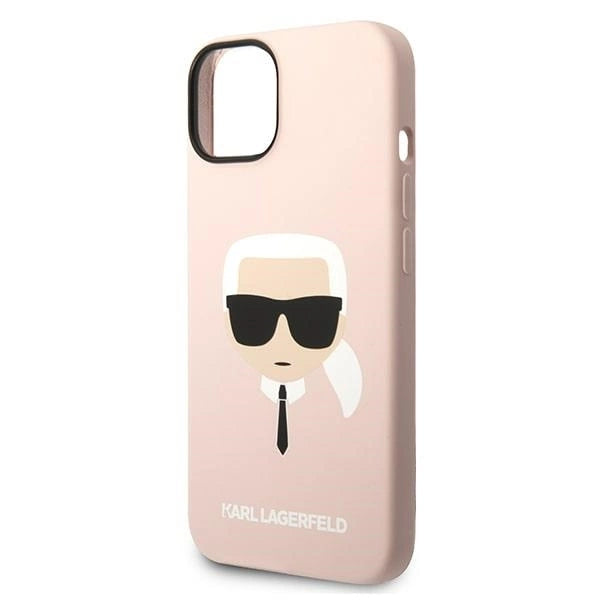 Karl Lagerfeld KLHCP14MSLKHLP iPhone 14 Plus 6.7 "hardcase pink / pink Silicone Karl's Head_5