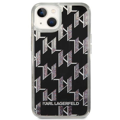 Karl Lagerfeld KLHCP14SLMNMK iPhone 14 6.1 &quot;hardcase black / black Liquid Glitter Monogram_2