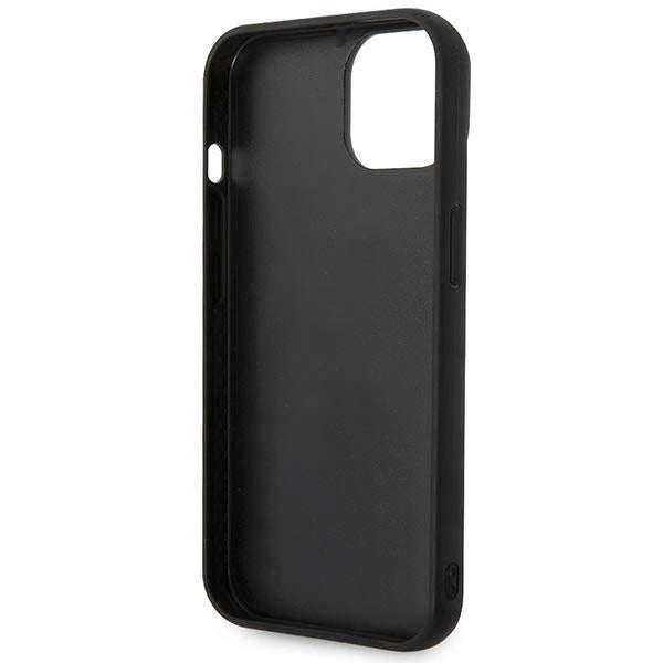 Karl Lagerfeld KLHCP14SPSQPK iPhone 14 6,1" hardcase czarny/black Puffy Ikonik Pin_6