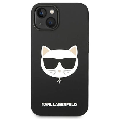 Karl Lagerfeld KLHMP14MSLCHBK iPhone 14 Plus 6.7 "hardcase black / black Silicone Choupette Head Magsafe_2