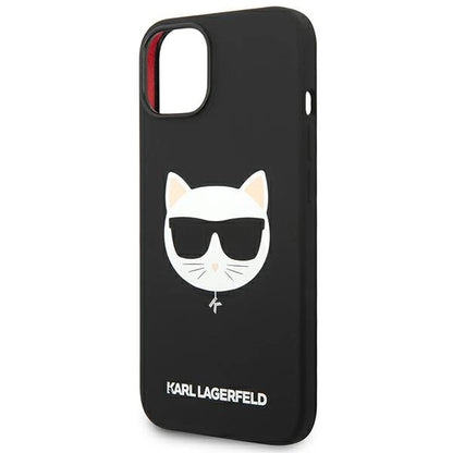 Karl Lagerfeld KLHMP14MSLCHBK iPhone 14 Plus 6.7 "hardcase black / black Silicone Choupette Head Magsafe_5