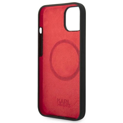 Karl Lagerfeld KLHMP14MSLCHBK iPhone 14 Plus 6.7 "hardcase black / black Silicone Choupette Head Magsafe_6