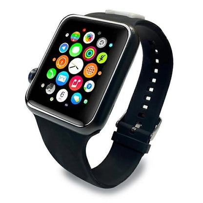Karl Lagerfeld KLAWLSLCK Apple Watch Strap 42/44 / 45mm black / black strap Silicone Choupette Heads_2
