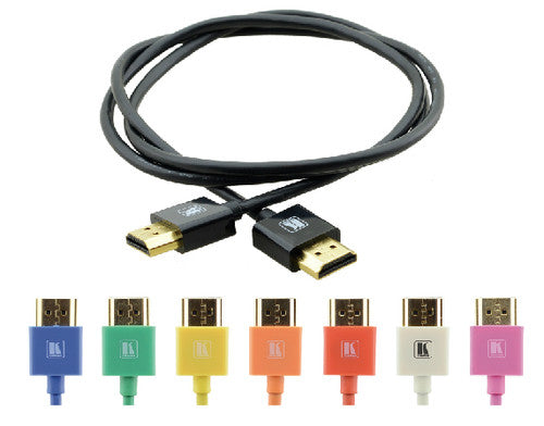KRAMER CABLE HDMI FLEXIBLE ALTA VELOCIDAD CON ETHERNET ULTRA PLANO COLOR NEGRO (C-HM/HM/PICO/BK-10)_0