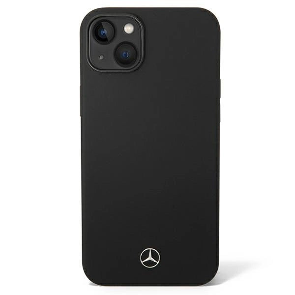 Mercedes Silicone Line case for iPhone 14 Plus - black_1