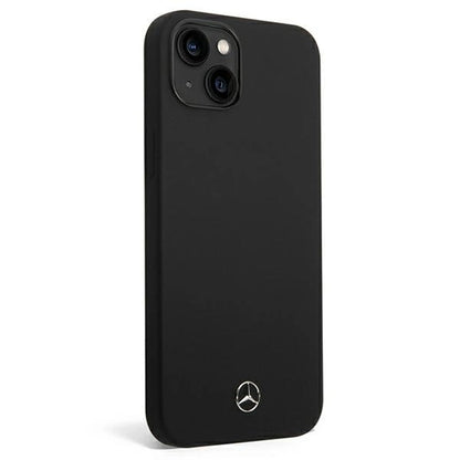 Mercedes Silicone Line case for iPhone 14 Plus - black_2