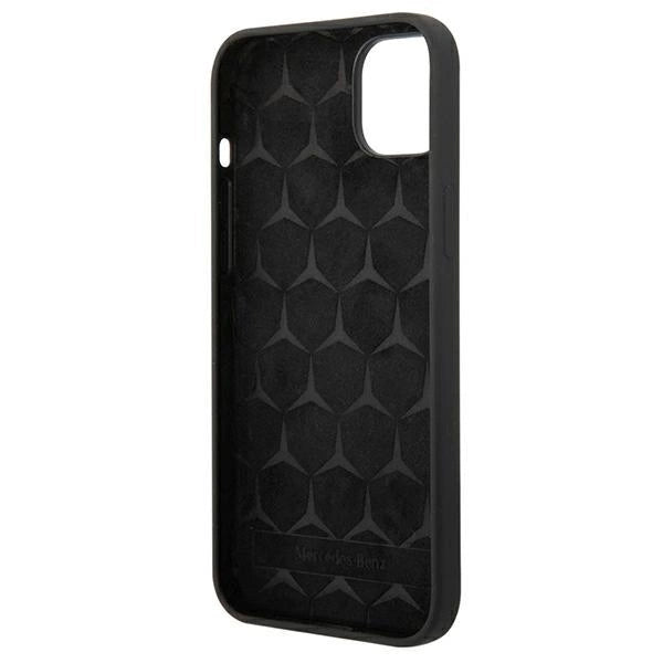 Mercedes Silicone Line case for iPhone 14 Plus - black_3