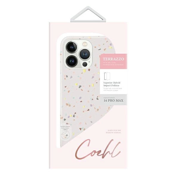 Uniq Coehl Terrazzo case for iPhone 14 Pro Max - sand_4