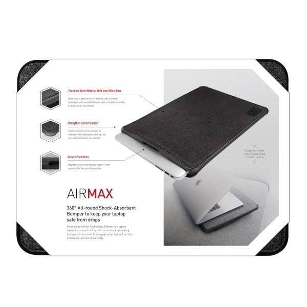Uniq Dfender cover for a 16" laptop - black_1