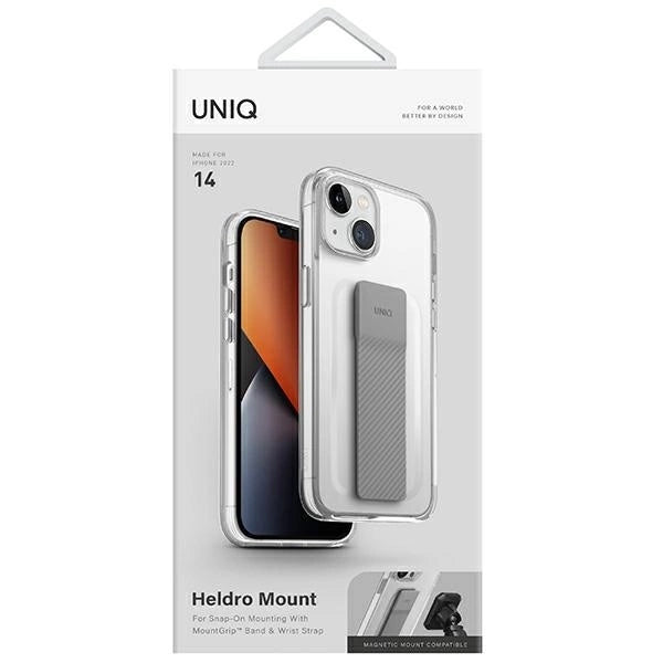 Uniq Heldro Mount case for iPhone 14 - transparent_8