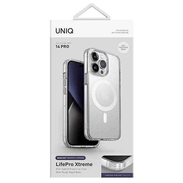 Uniq LifePro Xtreme Magclick Charging case for iPhone 14 Pro - transparent_3