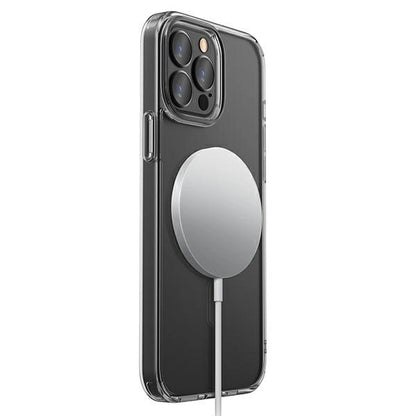 Uniq LifePro Xtreme Magclick Charging case for iPhone 14 Pro Max - gray and black_6