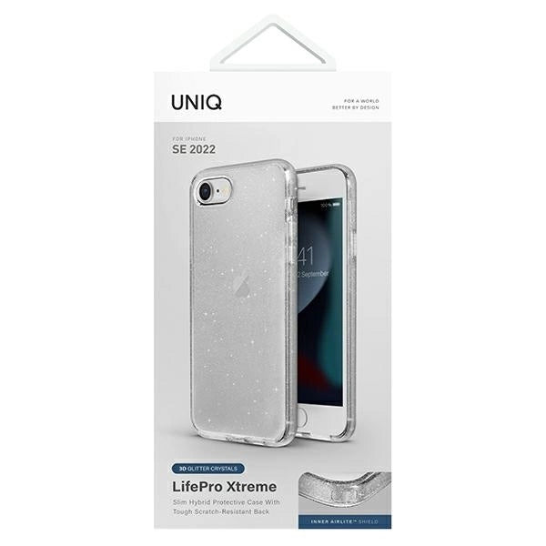 Uniq LifePro Xtreme case for iPhone 7 / 8 / SE 2020 / SE 2022 - transparent silver_4