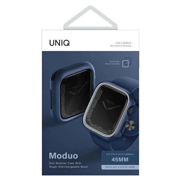 Uniq Moduo case for Apple Watch 4/5/6/7/8/SE/SE2 44/45mm - blue-gray_4