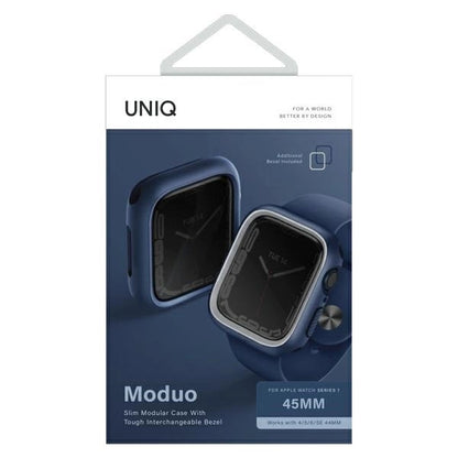 Uniq Moduo case for Apple Watch 4/5/6/7/8/SE/SE2 44/45mm - blue-gray_4