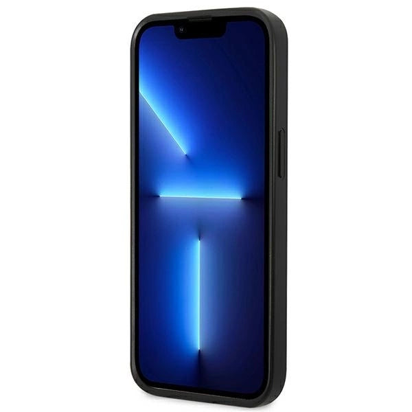 US Polo USHCP14LPFAV iPhone 14 Pro 6.1" navy/navy blue Leather Stitch_4