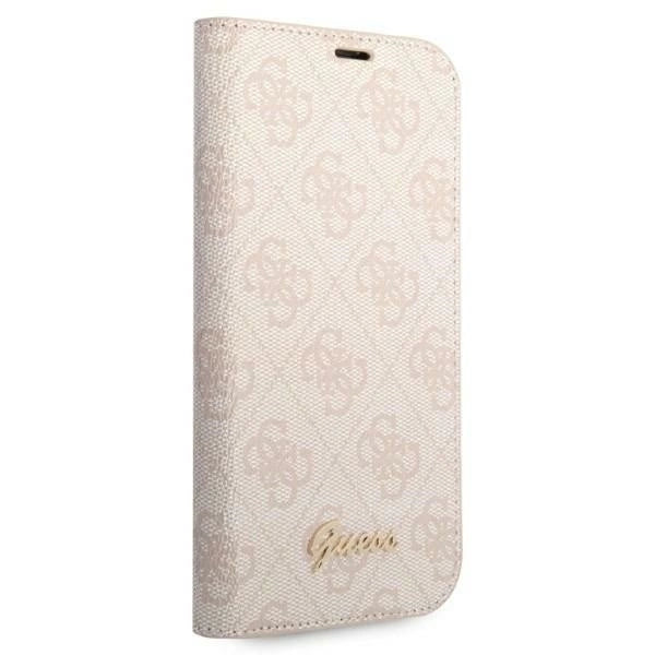 Guess GUBKP14MHG4SHP iPhone 14 Plus 6.7 &quot;pink / pink book 4G Vintage Gold Logo_4