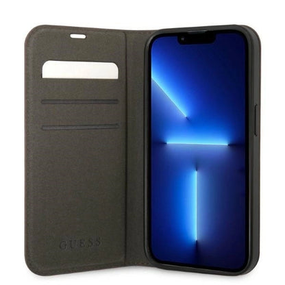 Guess GUBKP14XHG4SHW iPhone 14 Pro Max 6.7 "brown / brown book 4G Vintage Gold Logo_3