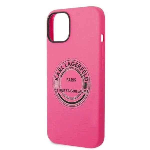 Karl Lagerfeld KLHCP14MSRSGRCF iPhone 14 Plus 6.7 "hardcase pink / pink Silicone RSG_5