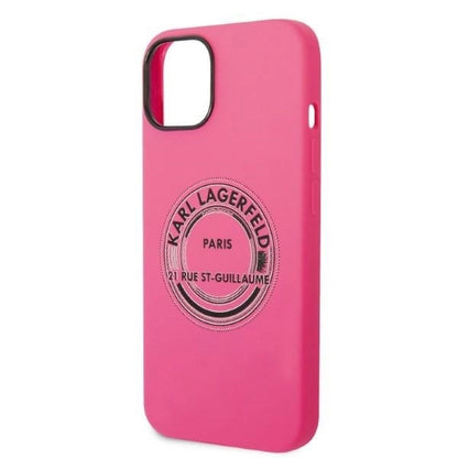 Karl Lagerfeld KLHCP14MSRSGRCF iPhone 14 Plus 6.7 "hardcase pink / pink Silicone RSG_5