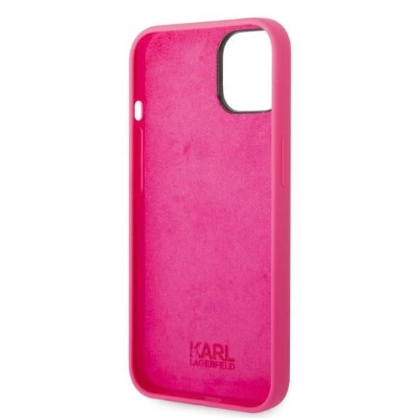 Karl Lagerfeld KLHCP14MSRSGRCF iPhone 14 Plus 6.7 "hardcase pink / pink Silicone RSG_6