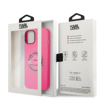 Karl Lagerfeld KLHCP14MSRSGRCF iPhone 14 Plus 6.7 "hardcase pink / pink Silicone RSG_7