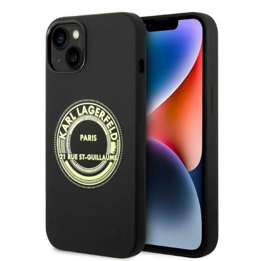 Karl Lagerfeld KLHCP14MSRSGRCK iPhone 14 Plus 6.7 "hardcase black / black Silicone RSG_0