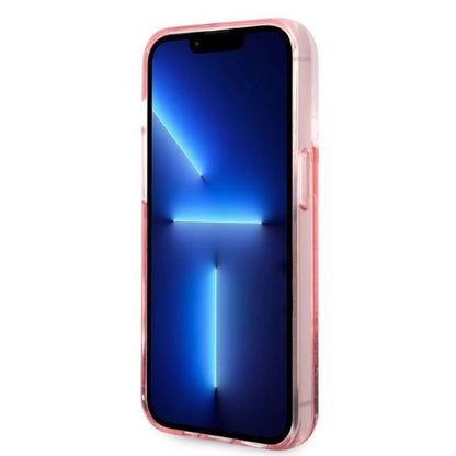 Karl Lagerfeld KLHCP14XLBKLCP iPhone 14 Pro Max 6.7 "pink / pink hardcase Liquid Glitter Big KL_4