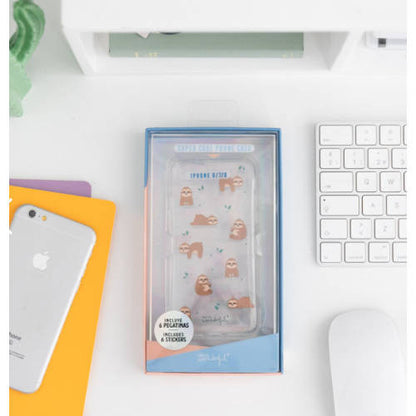 CARCASA IPHONE 6/7/8 SLOW COLLECTION-CASE SLOTH MR. WONDERFUL_0
