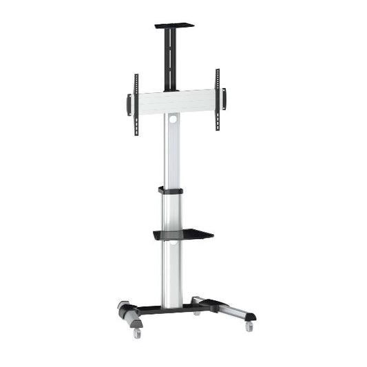 EQUIP ERGO SUPORTE CHAO LCD 37" 70" COM PRATELEIRA ROTACAO 90º 650602_1