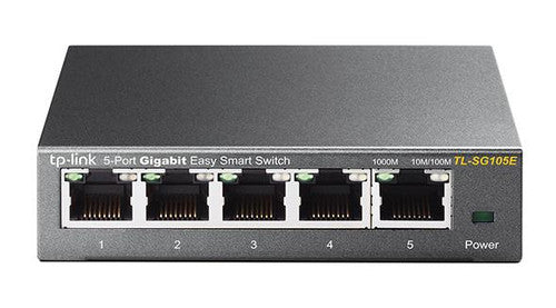 Switch TP-Link Easy Smart TL-SG105E V2 5 Puertos/ RJ-45 10/100/1000_1