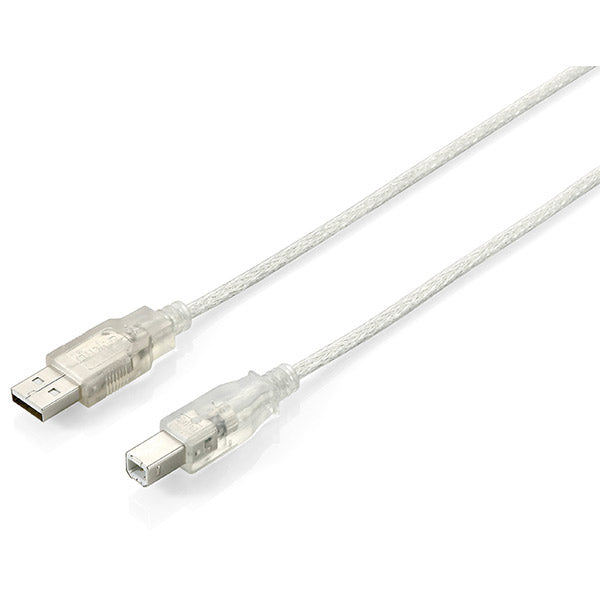 EQUIP CABO IMPRESSORA USB 2.0 A/B M/M TRANSPARENT 1MT_0