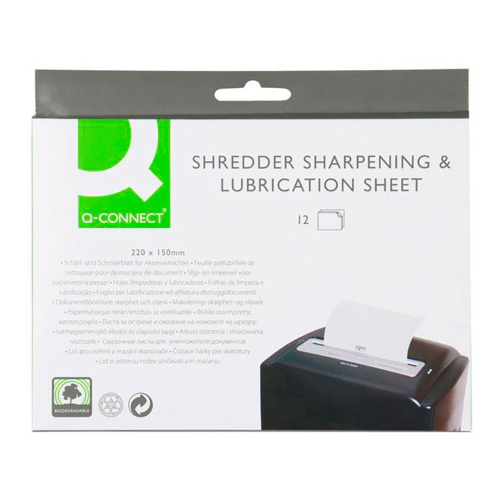 Folhas lubrificantes para trituradores, 220 x 150 mm, 12 un_0