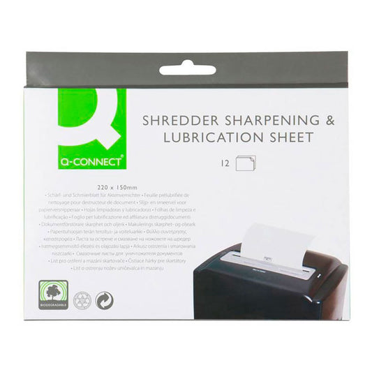 Folhas lubrificantes para trituradores, 220 x 150 mm, 12 un_0