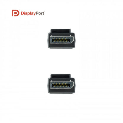 Cable Displayport 1.4 8K Nanocable 10.15.2501/ Displayport Macho - Displayport Macho/ 1m/ Certificado/ Negro_4