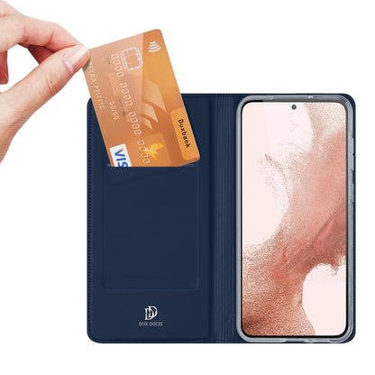 Dux Ducis Skin Pro case for Samsung Galaxy S23 cover with flap card wallet stand blue_1