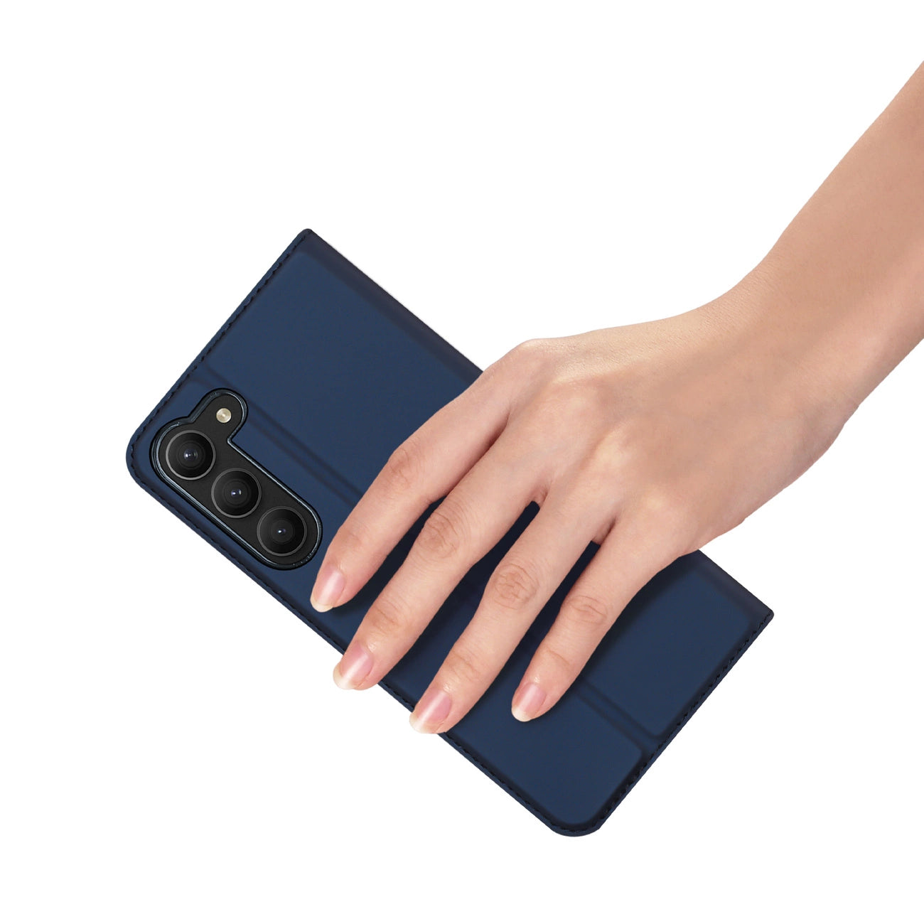 Dux Ducis Skin Pro case for Samsung Galaxy S23 cover with flap card wallet stand blue_6