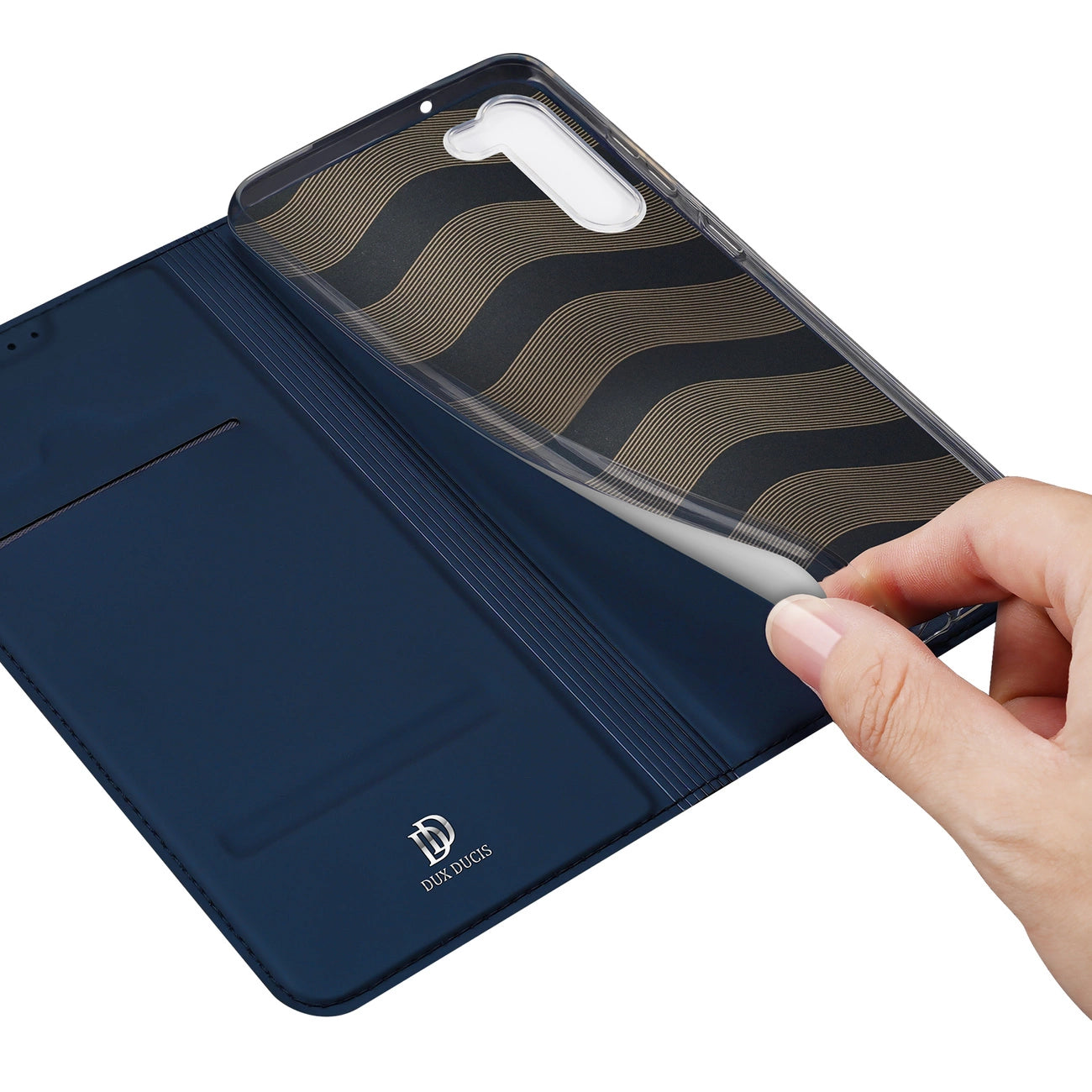 Dux Ducis Skin Pro case for Samsung Galaxy S23 cover with flap card wallet stand blue_7
