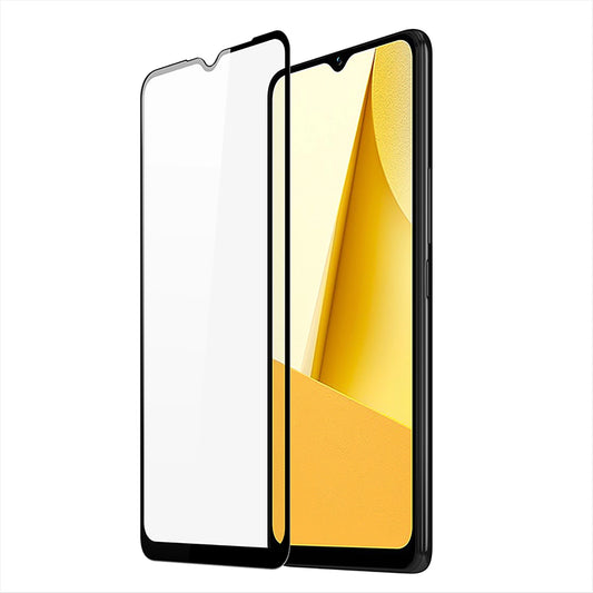 Dux Ducis 9D Tempered Glass Vivo Y16 / Y02s full screen with frame black (case friendly)_0
