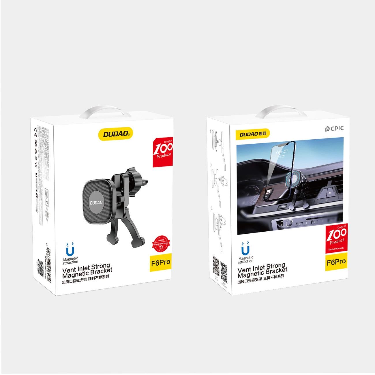 Dudao magnetic car holder for air vent (F6Pro)_4